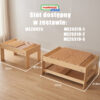 MASTERKIDZ Drewniany Stół Edukacyjny + AKCESORIA STEM WALL + 135 Klocków - 005