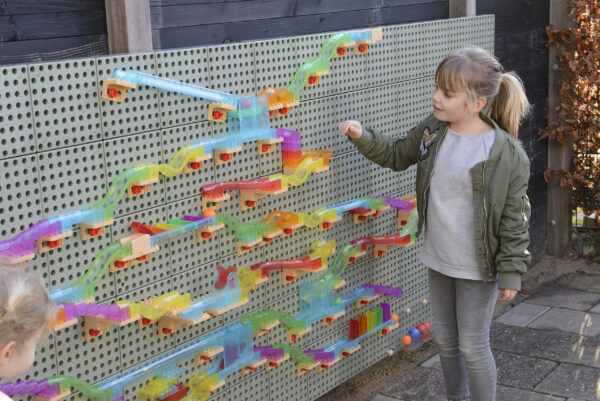 MASTERKIDZ Zestaw Konstrukcyjny Tor dla Piłek do Tablica STEM 63 el. - 009