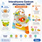 WOOPIE BABY Siedzisko Obrotowe Interaktywne Centrum Aktywności 12m+ - 003