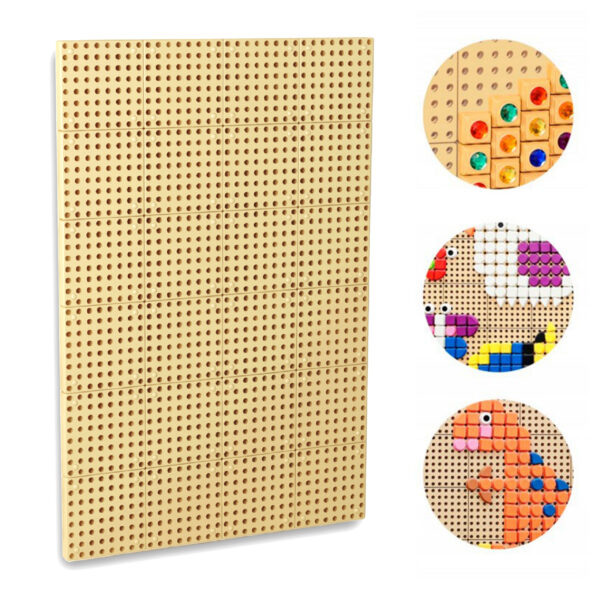 MASTERKIDZ Panel Ścienny Tablica Naukowa Kreatywna STEM 120x80 cm Bez Panelu Montażowego - 001