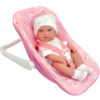WOOPIE ROYAL Zestaw Lalka Bobas 30,5 cm + Nosidełko Różowe - 009