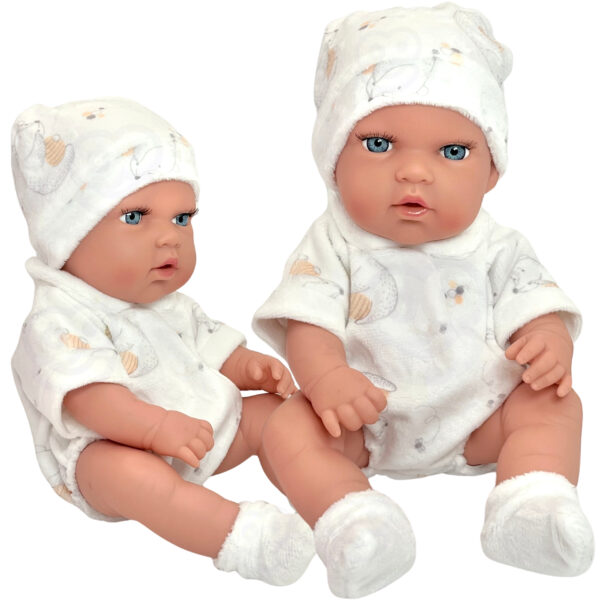 WOOPIE ROYAL Zestaw Lalka Bobas 30,5 cm + Nosidełko Różowe - 010
