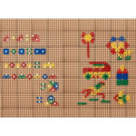 MASTERKIDZ Zestaw Geometrycznych Kształtów Klocków do Paneli Ściennych STEM 260 el. - 005