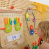 Nauka liczenia ścienna tablica sensoryczna Flex Montessori - Masterkidz - 002