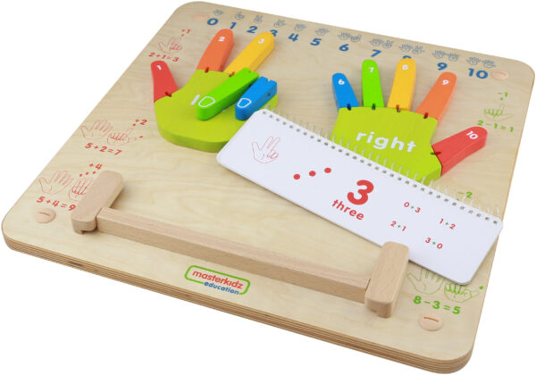 Nauka liczenia ścienna tablica sensoryczna Flex Montessori - Masterkidz - 005