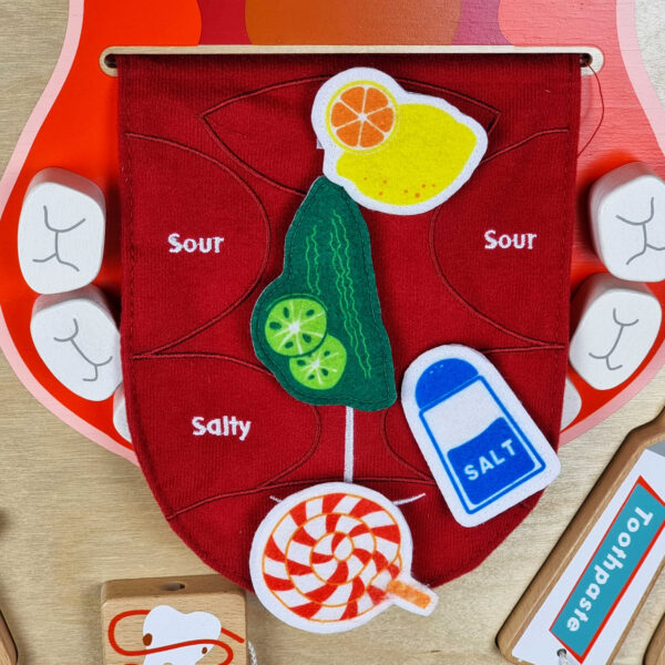 Tablica edukacyjna Higiena jamy ustnej Masterkidz - Nauka mycia zębów - 004