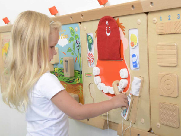 Tablica edukacyjna Higiena jamy ustnej Masterkidz - Nauka mycia zębów - 007