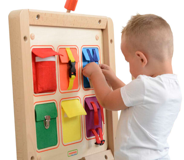 Tablica Manipulacyjna Masterkidz Flex - Nauka Zapinania i Samodzielności - 003