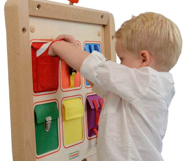 Tablica Manipulacyjna Masterkidz Flex - Nauka Zapinania i Samodzielności - 005