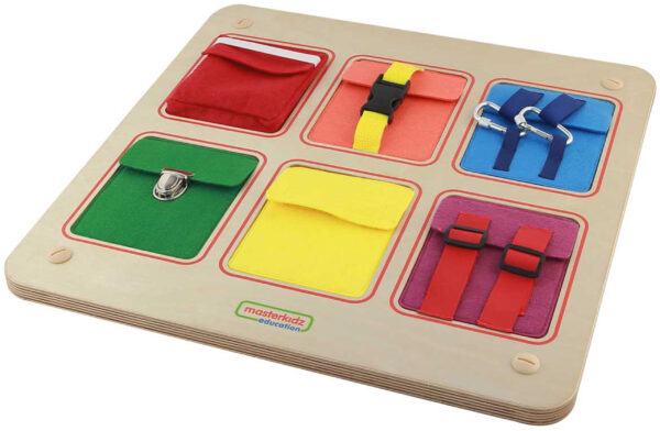 Tablica Manipulacyjna Masterkidz Flex - Nauka Zapinania i Samodzielności - 007