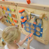 MASTERKIDZ Nauka o Przyciąganiu Magnetycznym - Ścienna Tablica Edukacyjna Flex Montessori - 003