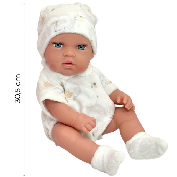WOOPIE ROYAL Zestaw Lalka Bobas 30,5 cm + Nosidełko Różowe - 013