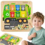 Edukacyjna Tablica Magnetyczna Recykling Masterkidz - Nauka Segregacji - 001