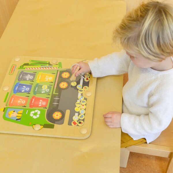 Edukacyjna Tablica Magnetyczna Recykling Masterkidz - Nauka Segregacji - 004