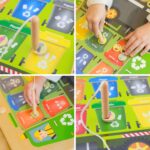 Edukacyjna Tablica Magnetyczna Recykling Masterkidz - Nauka Segregacji - 005