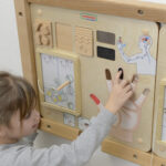 MASTERKIDZ Tablica Edukacyjna Zmysł Dotyku Montessori - 003