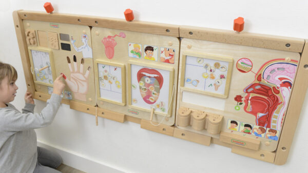MASTERKIDZ Tablica Edukacyjna Zmysł Dotyku Montessori - 004