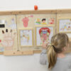 MASTERKIDZ Tablica Edukacyjna Zmysł Dotyku Montessori - 005