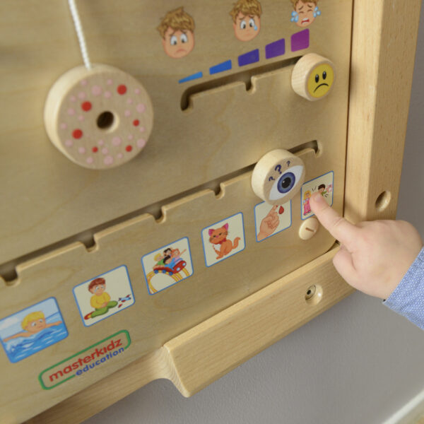 Interaktywna Tablica Emocjonalna Masterkidz – Sorter Nastrojów Montessori - 004