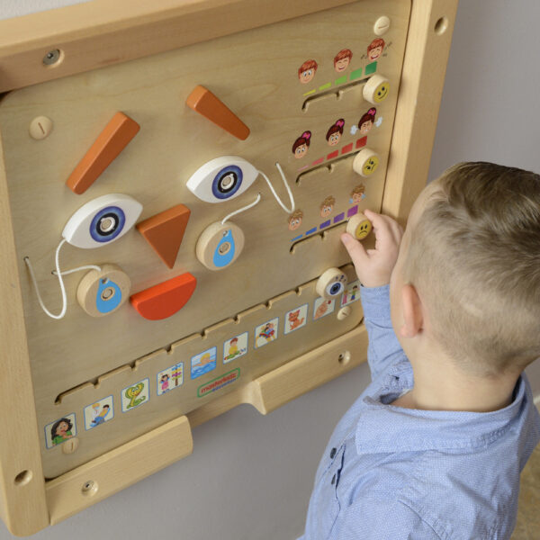 Interaktywna Tablica Emocjonalna Masterkidz – Sorter Nastrojów Montessori - 006