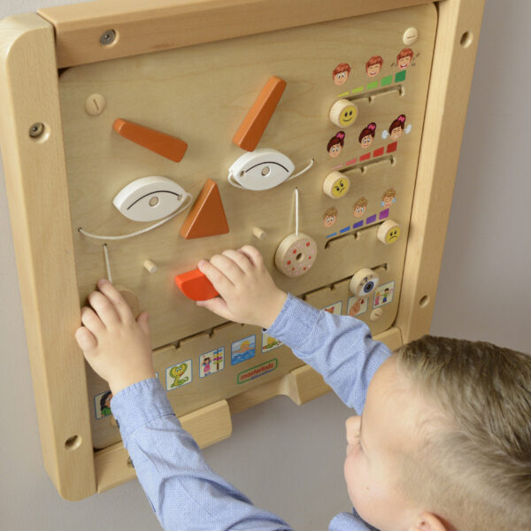 Interaktywna Tablica Emocjonalna Masterkidz – Sorter Nastrojów Montessori - 007