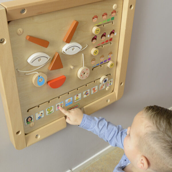 Interaktywna Tablica Emocjonalna Masterkidz – Sorter Nastrojów Montessori - 008