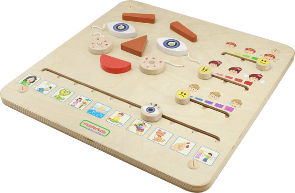 Interaktywna Tablica Emocjonalna Masterkidz – Sorter Nastrojów Montessori - 009