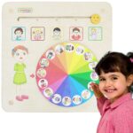Tablica Montessori Masterkidz - Nauka emocji i empatii - 001