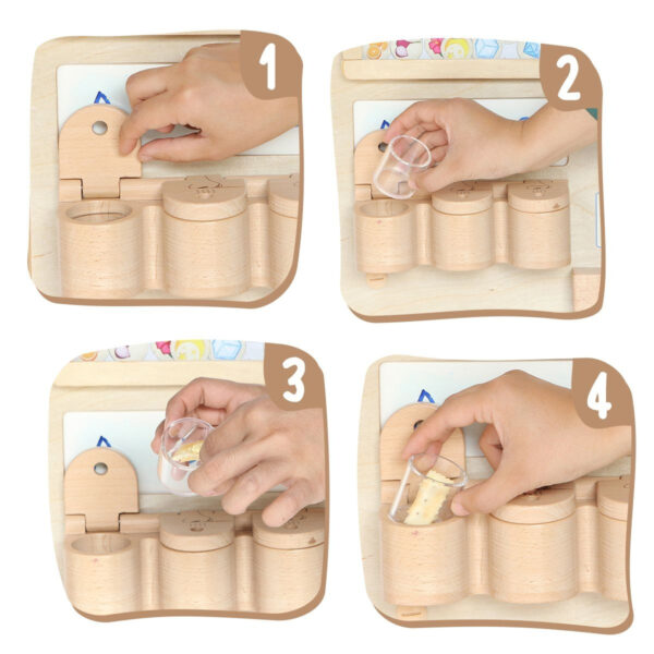 Sensoryczna tablica do nauki zapachów - Masterkidz Edu - 003