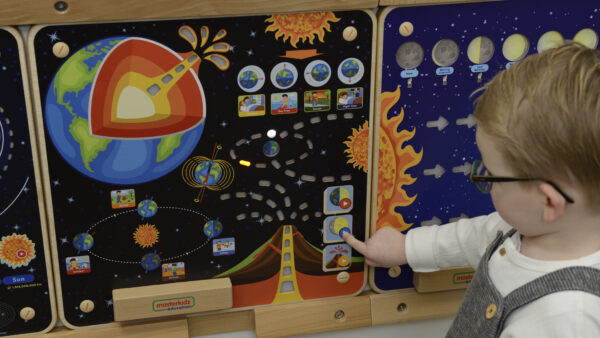 Panel Edukacyjny Warstwy Ziemi Nauka Geologii Montessori Masterkidz - 003