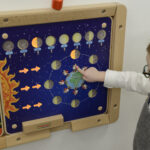 Nauka Fazy Księżyca Tablica Drewniana dla Dzieci Montessori Masterkidz - 004