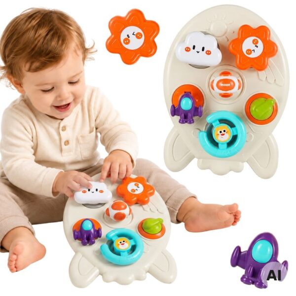 WOOPIE BABY Tablica Aktywności Edukacyjna Rakieta 7w1 - 001 WOOPIE BABY Tablica Aktywności Edukacyjna Rakieta 7w1 - 001