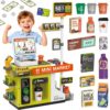 WOOPIE Kasa Sklepowa Samoobsługowa Mini Market Ekspres Akcesoria - 001