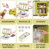 WOOPIE Kasa Sklepowa Samoobsługowa Mini Market Ekspres Akcesoria - 002