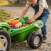 FALK Traktor na Pedały Claas Terra Maxx z Przyczepą i Otwieraną Maską 2-6 lat