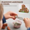 WOOPIE Zestaw Konstrukcyjny Willa z Cegiełek 454 el. Mały Architekt - 002