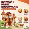 Zamek z Cegiełek 3w1 506 el. Figurki Zestaw Konstrukcyjny DIY dla Dzieci - 002