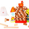 TOOKY TOY Gra Zręcznościowa Spadająca Kura Drewniana Farma