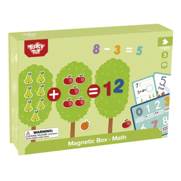 TOOKY TOY Drewniana Gra Magnetyczna Układanka Montessori dla Dzieci - 004