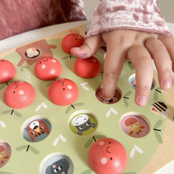 TOOKY TOY Memory Gra Pamięciowa Jabłuszka - 002