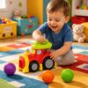 WOOPIE BABY Interaktywny Pociąg z Wyskakującymi Piłeczkami