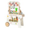 TOOKY TOY Wózek Ogrodowy Sklepik Drewniany Montessori 57el - 003