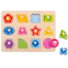 TOOKY TOY Puzzle Układanka Montessori Nauka Kształtów z Pinezkami - 004