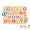 TOOKY TOY Puzzle Układanka Montessori z Pinezkami Alfabet - 004