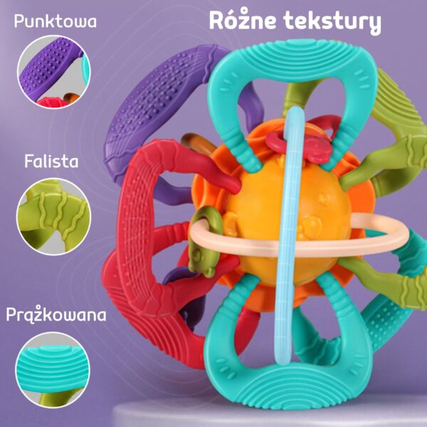 WOOPIE BABY Piłka Sensoryczna Gryzak dla Niemowląt