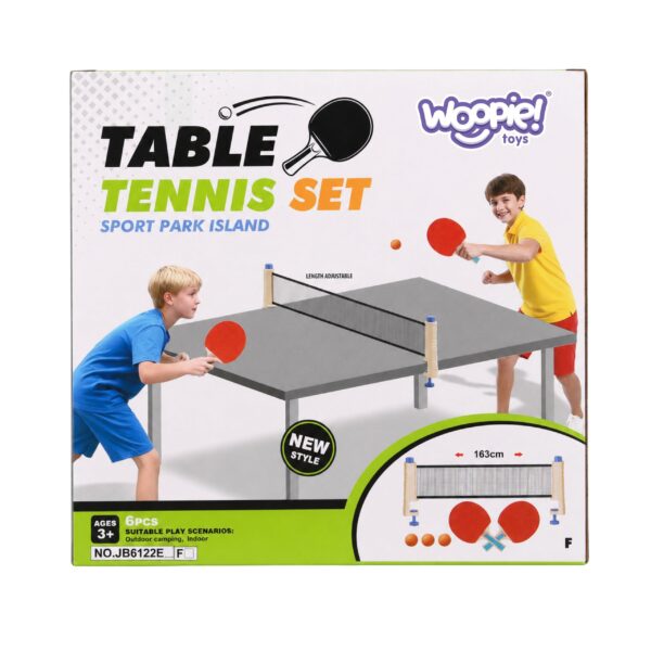 WOOPIE Zestaw do Tenisa Stołowego z Siatką 6 el. Ping Pong - 005