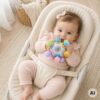 WOOPIE BABY Zabawka Sensoryczna Gryzak Piłka 3w1 Piłka 6m+ - 002
