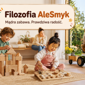 Filozofia sklepu z zabawkami AleSmyk – mądre i bezpieczne zabawki dla dzieci