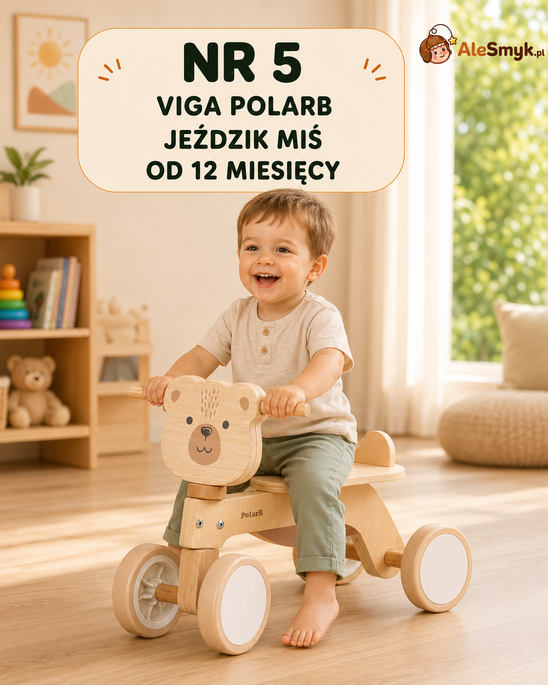 Zabawki dla 2-latka chłopca – TOP 5 bestsellerów wybieranych przez klientów AleSmyk 9