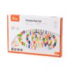 VIGA Drewniany Tor Domino 122 el. - 006